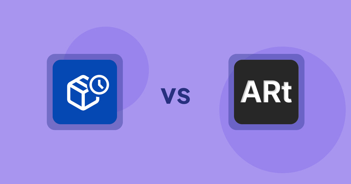 Shopify Product Display Apps: PreOrder Alpha vs. Wall Art Viewer AR