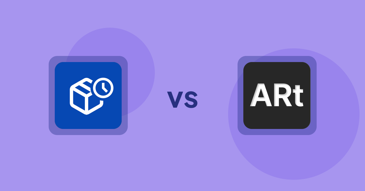Shopify Product Display Apps: PreOrder Alpha vs. Wall Art Viewer AR