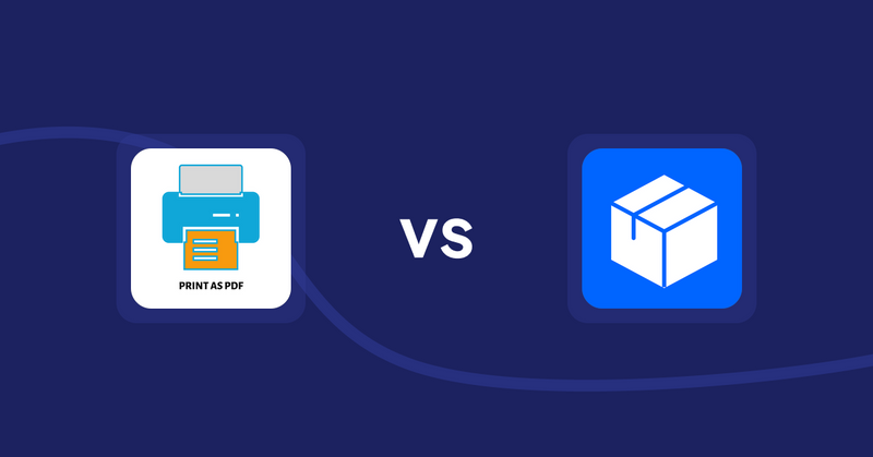 Shopify Product Display Apps: LitPDP ‑ Print as PDF vs Wonderful Widgets