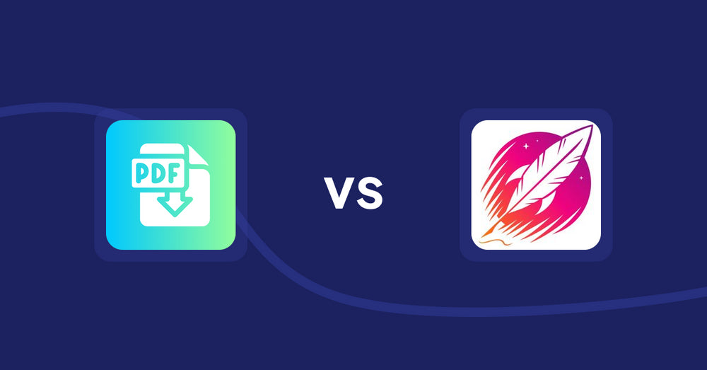 Shopify Product Display Apps: Hukify ‑ PDF Catalog Printer vs Wordsmith: Content Generator
