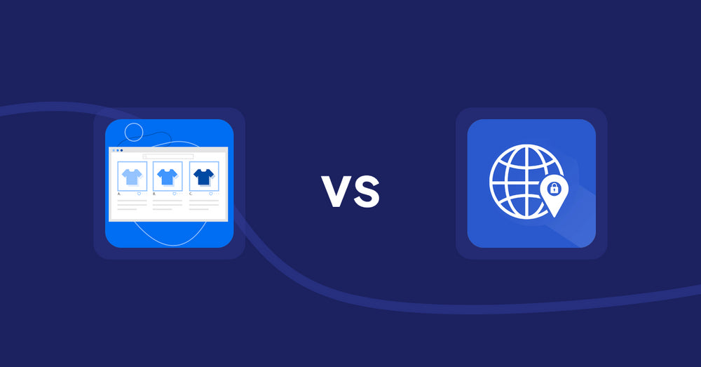Shopify Product Display Apps: Hura Product Showcase Builder vs Addify ‑ Country Restrictions