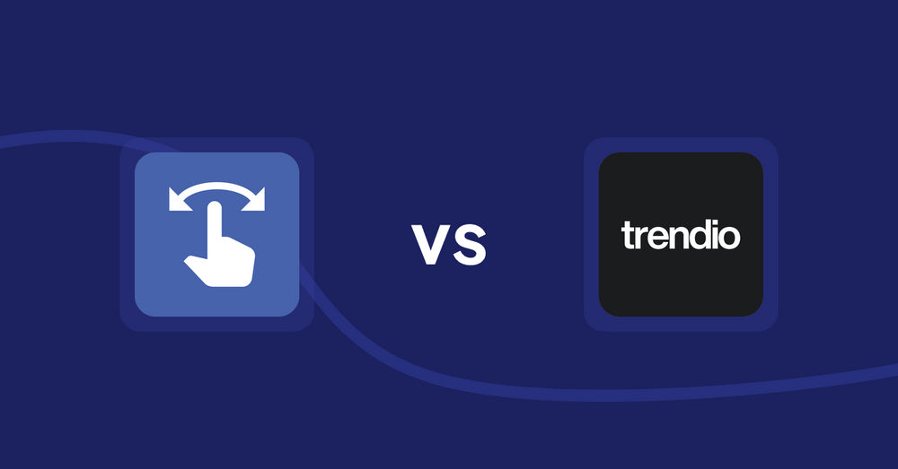 Shopify Product Display Apps: HypeSwipe: Swipes to Sales vs Trendio