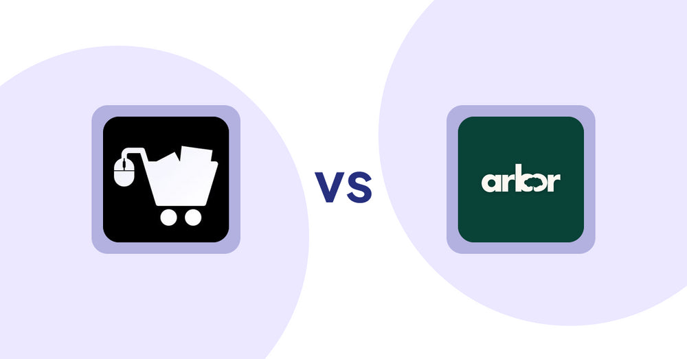 Shopify Product Display Apps: LM Add To Cart Sticky vs Arbor ― Carbon Transparency