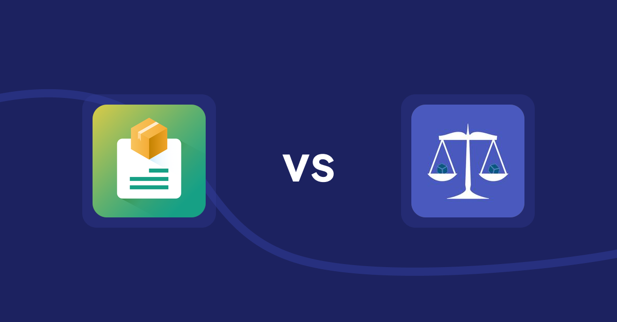 Shopify Product Display Apps: Product Descriptions by AMP vs Equate ‑ Product Compare
