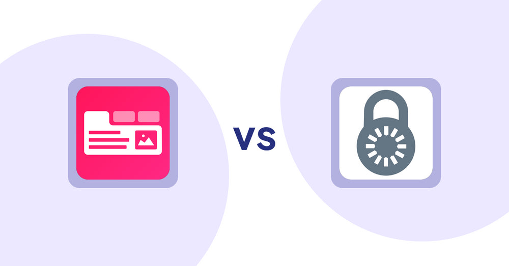 Shopify Product Display Apps: Tabs+ Product Descriptions vs Reveal Lock Manager