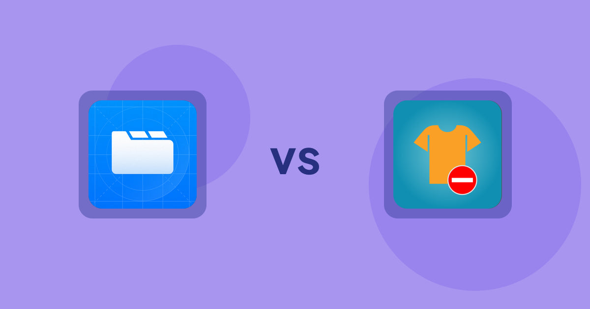 Shopify Product Display Apps: Easy Tabs ‑ Product Tabs vs Products Unavailable