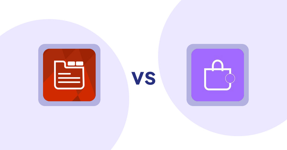 Shopify Product Display Apps: Tabs: SEO Product Tabs with AI vs ShowMe: Product Showcases