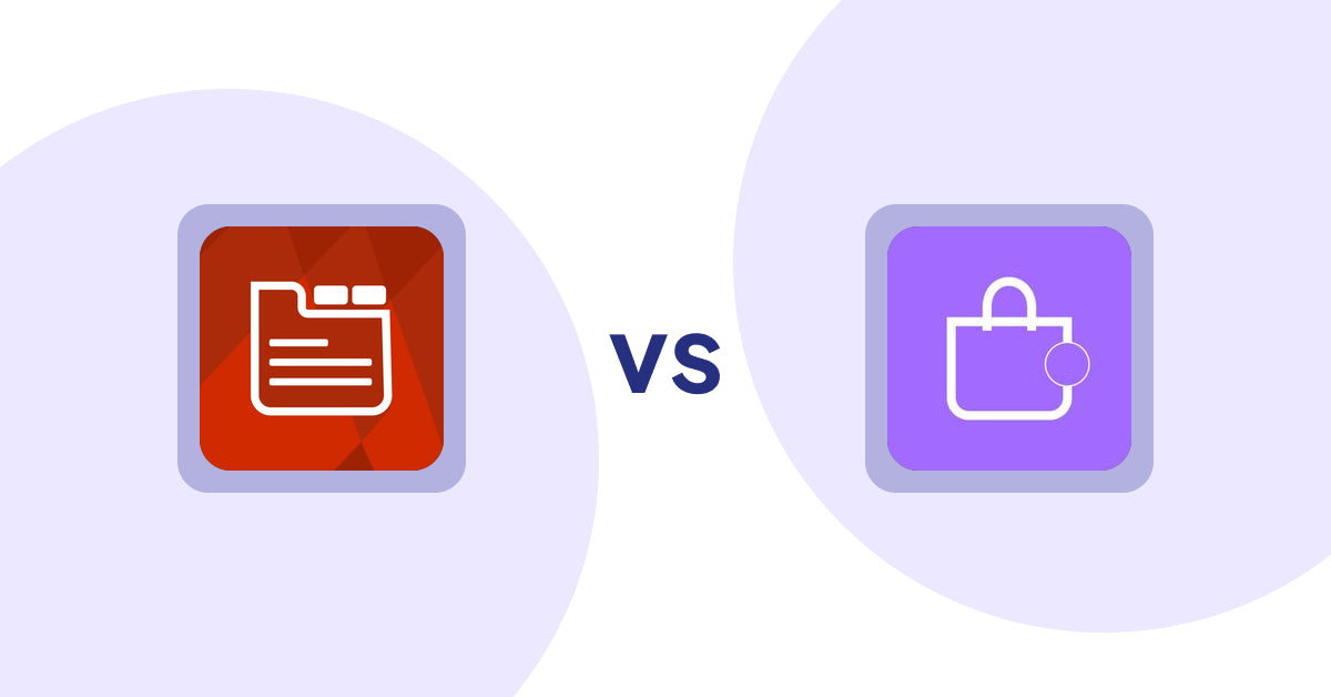 Shopify Product Display Apps: Tabs: SEO Product Tabs with AI vs ShowMe: Product Showcases