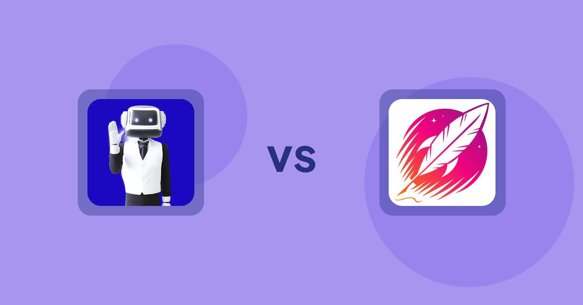 Shopify Product Display Apps: ShopCierge — AI Sales Chatbot vs Wordsmith: Content Generator