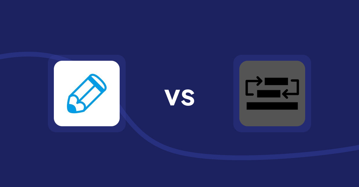 Shopify Product Display Apps: Writer Sofia vs. Sortyfi Collection Merchandise