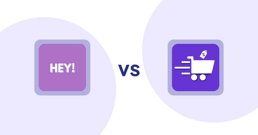 Shopify Product Display Apps: Hey! Product Page Banner & Text vs. Cypher Bulk Order Page & Price