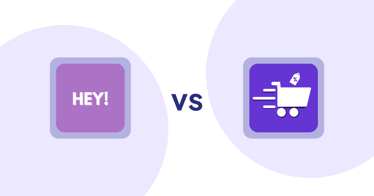 Shopify Product Display Apps: Hey! Product Page Banner & Text vs. Cypher Bulk Order Page & Price