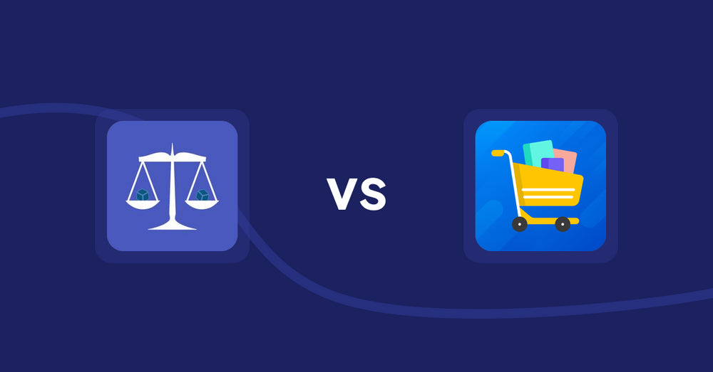 Shopify Product Display Apps: Equate ‑ Product Compare vs Prezen Wholesale Order