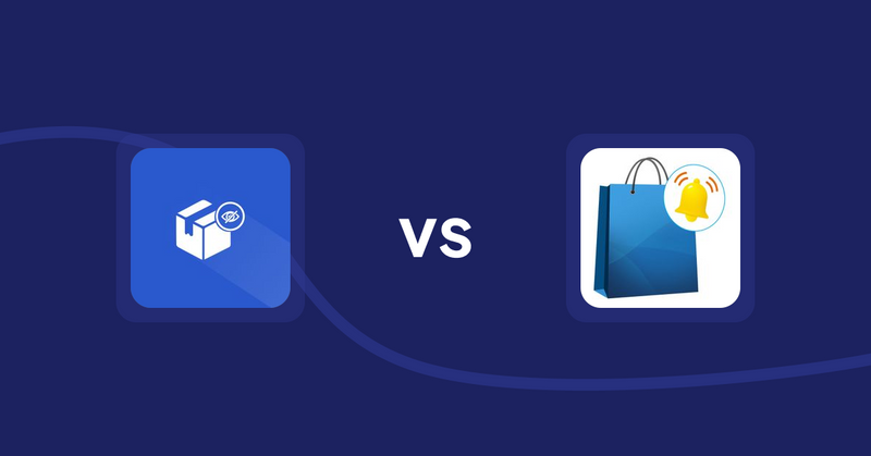 Shopify Product Display Apps: Addify ‑ Hide Products vs CartBar ‑ Product Purchase Bar