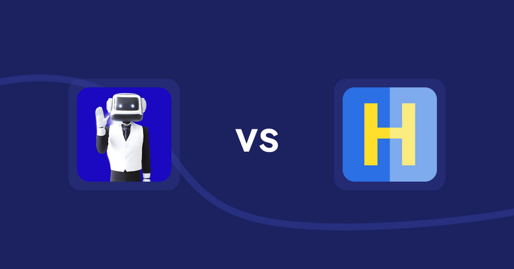 Shopify Product Display Apps: ShopCierge — AI Sales Chatbot vs HiVar: Hide Sold Out Variants