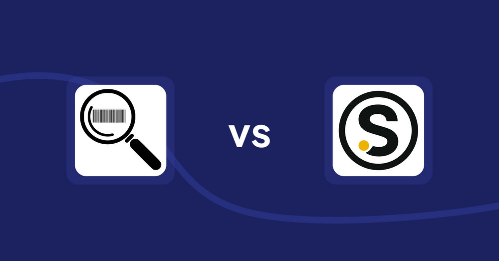 Shopify Product Display Apps: ScanZ ‑ Find and Import Easy vs. seedtrace Transparency App