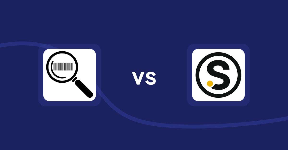 Shopify Product Display Apps: ScanZ ‑ Find and Import Easy vs. seedtrace Transparency App