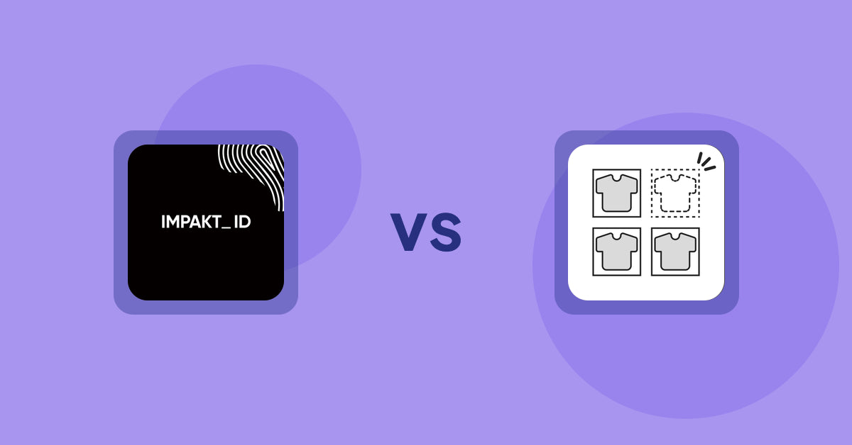 Shopify Product Display Apps: IMPAKT ID: fashion CO2 tracker vs シンプル売り切れ非表示｜在庫切れ商品の表示変更