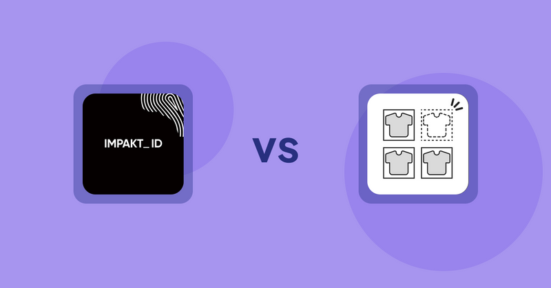 Shopify Product Display Apps: IMPAKT ID: fashion CO2 tracker vs シンプル売り切れ非表示｜在庫切れ商品の表示変更
