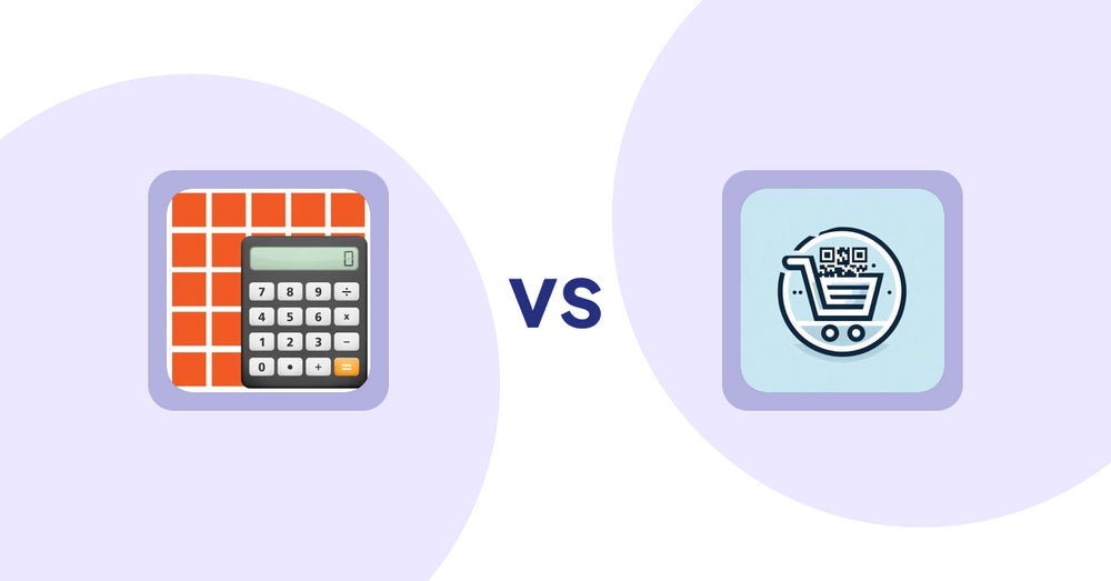 Shopify Product Display Apps: DIY Quantity Calculator vs QR Cartify