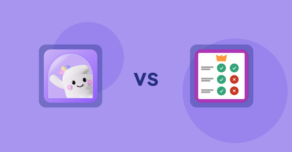 Shopify Product Display Apps: Easify Product Attachments vs. Pretty Comparison Tables
