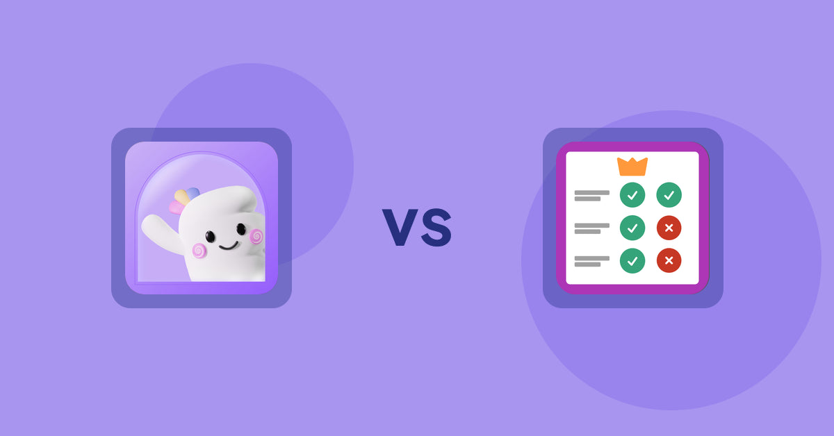 Shopify Product Display Apps: Easify Product Attachments vs. Pretty Comparison Tables