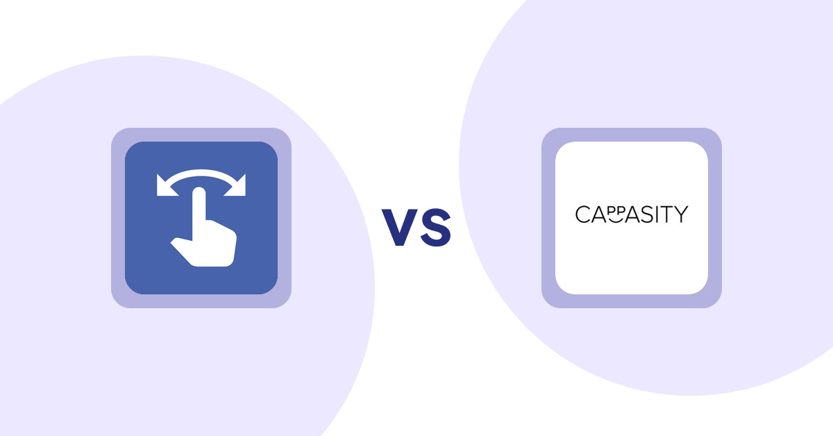 Shopify Product Display Apps: HypeSwipe: Swipes to Sales vs. Cappasity 3D and 360 Viewer