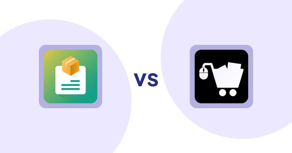 Shopify Product Display Apps: Product Descriptions by AMP vs LM Add To Cart Sticky