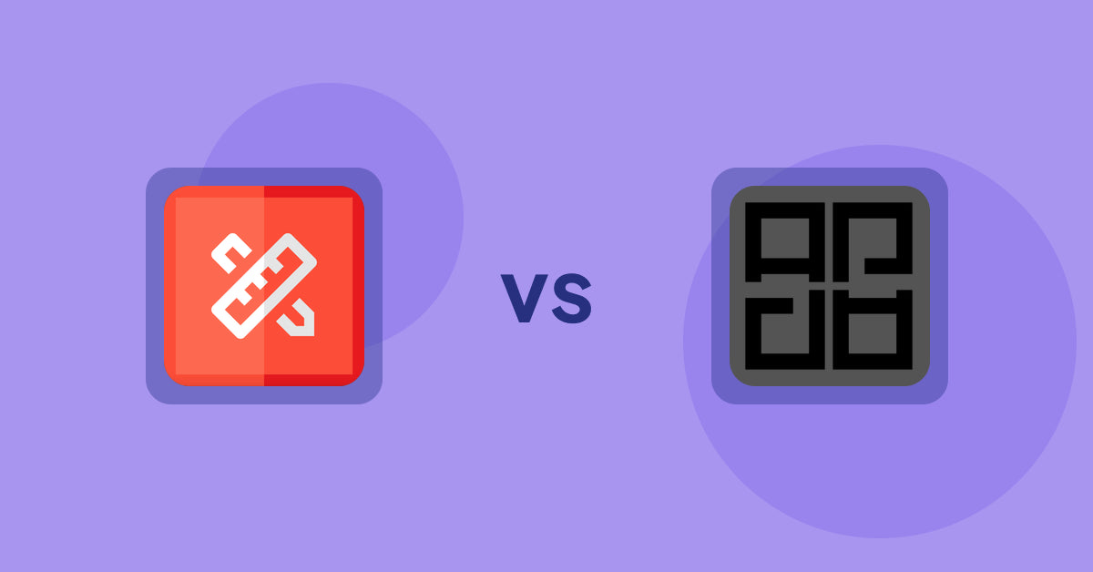 Shopify Product Display Apps: RT: Size Chart, Size Guide vs Archipro Product Sync