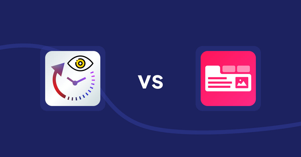 Shopify Product Display Apps: JustViewed ‑ Recently Products vs Tabs+ Product Descriptions