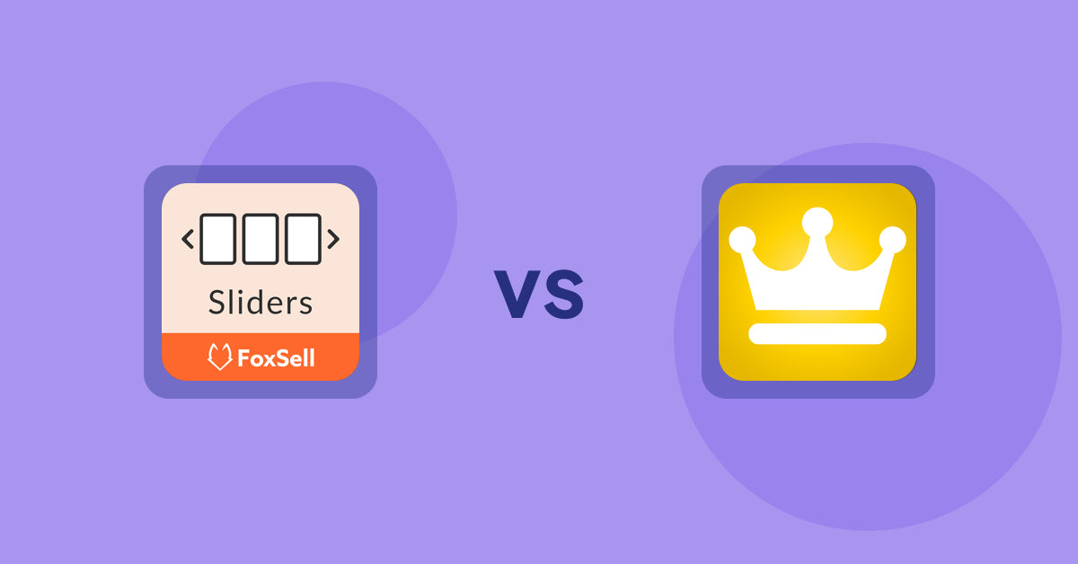 Shopify Product Display Apps: FoxSell Slider & Carousel vs Awesome Ranking
