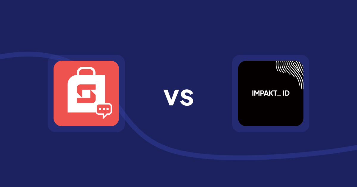 Shopify Product Display Apps: Stackend: Customer Community vs. IMPAKT ID: fashion CO2 tracker