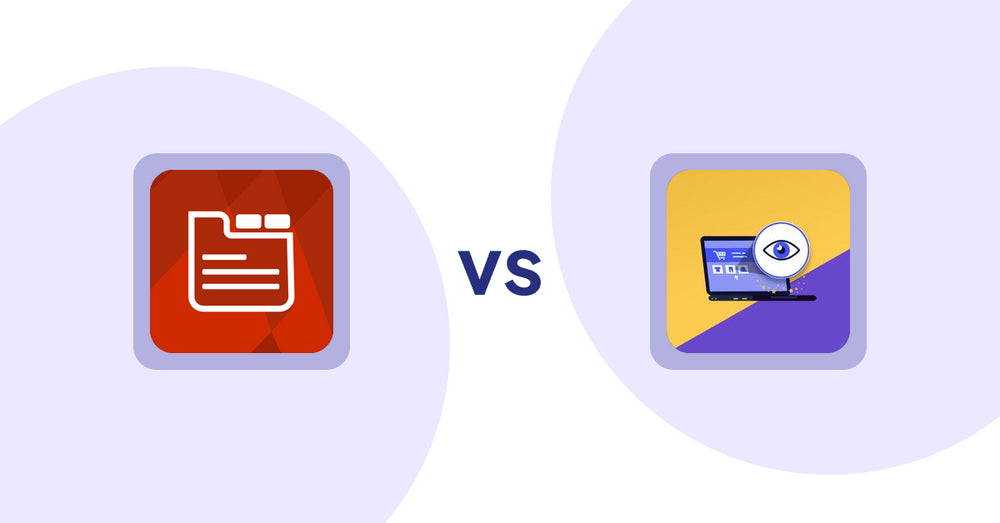 Shopify Product Display Apps: Tabs: SEO Product Tabs with AI vs. ReVisit‑Recent Viewed Products