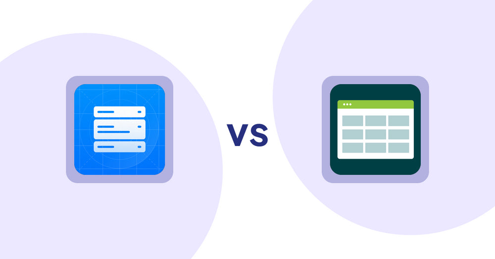 Shopify Product Display Apps: EasySlide Accordion Tabs & FAQ vs. Product Table