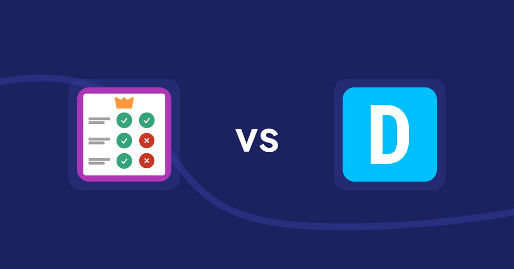 Shopify Product Display Apps: Pretty Comparison Tables vs. Dual Price Display by T2