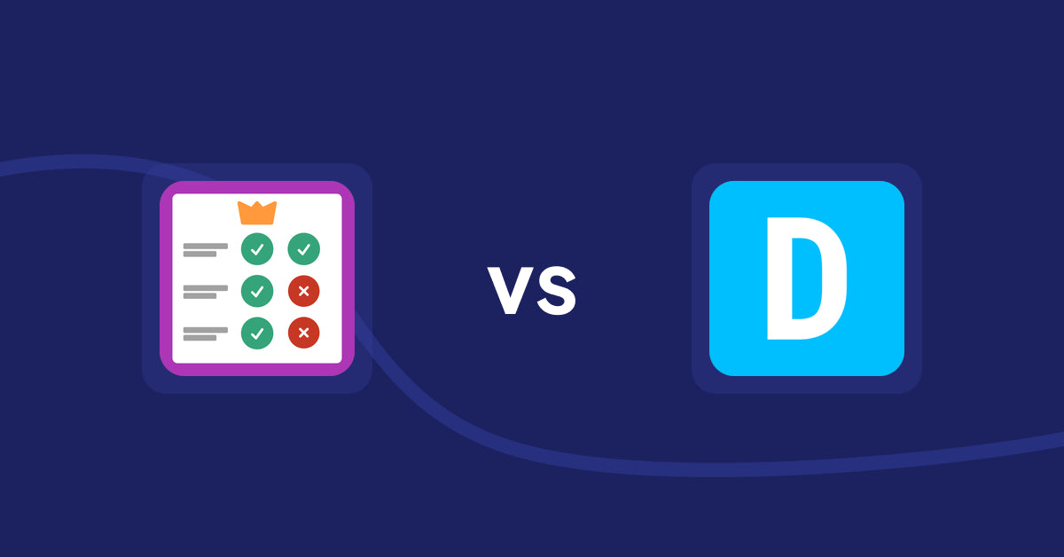 Shopify Product Display Apps: Pretty Comparison Tables vs. Dual Price Display by T2
