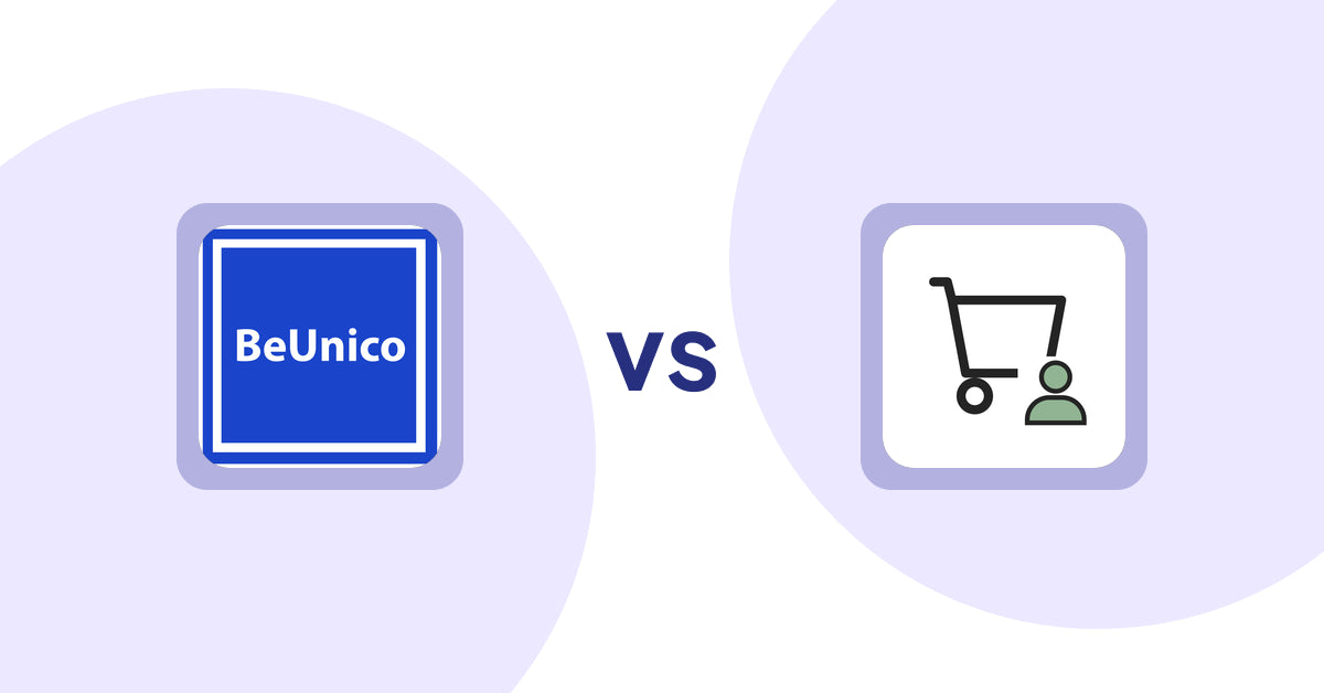 Shopify Product Display Apps: BeUnico vs シンプル会員注文割引｜お手軽ログインセール設定