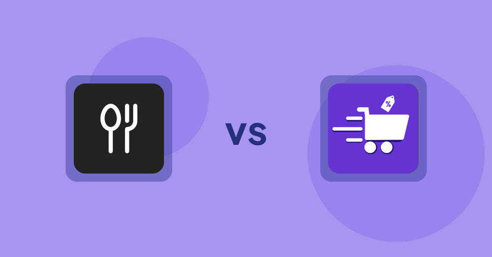 Shopify Product Display Apps: ServeUp ‑ Restaurant Menu vs Cypher Bulk Order Page & Price