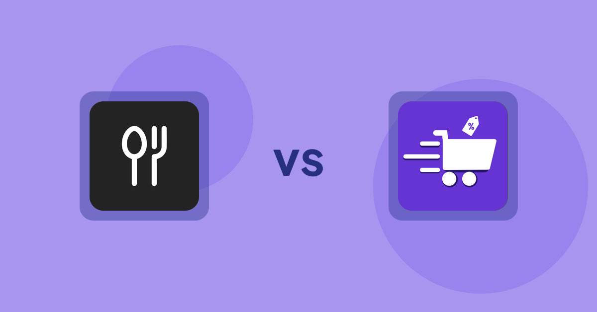 Shopify Product Display Apps: ServeUp ‑ Restaurant Menu vs Cypher Bulk Order Page & Price