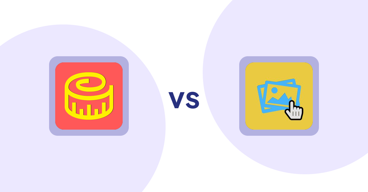 Shopify Product Display Apps: Snake Size Chart & Size Guide vs Singleton | Second Image Hover