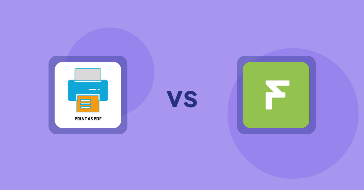 Shopify Product Display Apps: LitPDP ‑ Print as PDF vs Easy Estimate Shipping