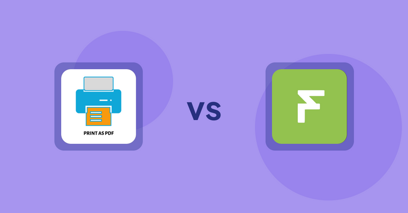 Shopify Product Display Apps: LitPDP ‑ Print as PDF vs Easy Estimate Shipping