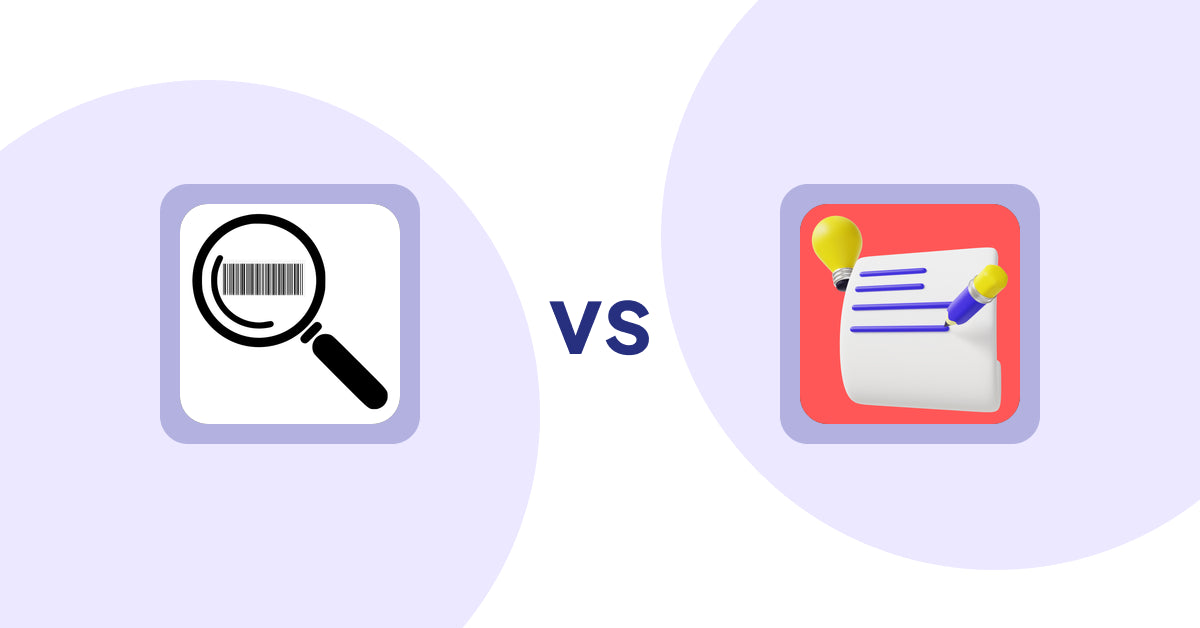 Shopify Product Display Apps: ScanZ ‑ Find and Import Easy vs Wordo ‑ ChatGPT AI Description