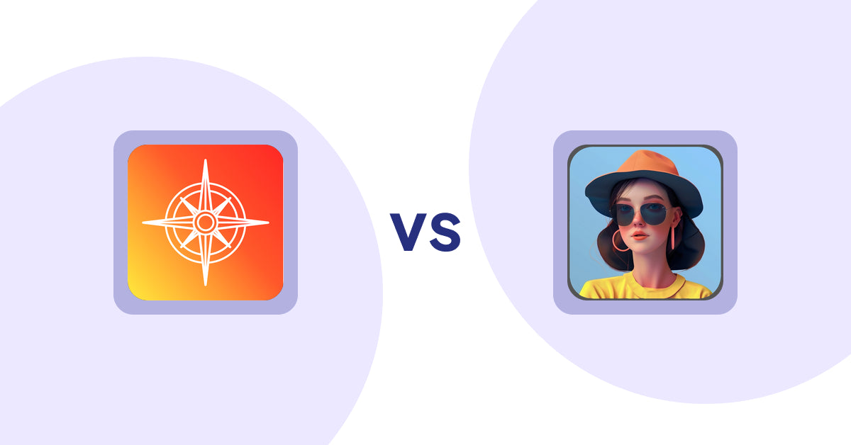 Shopify Product Display Apps: Compass Navigation vs Fit it
