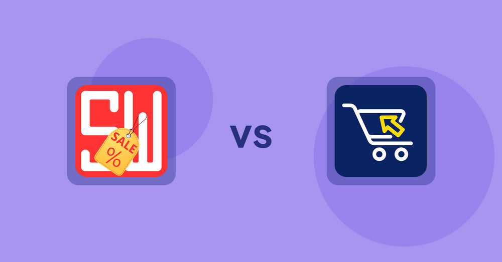 Shopify Product Display Apps: Super Watermarks – Badges vs. Swift B2B Cart / CSV Upload