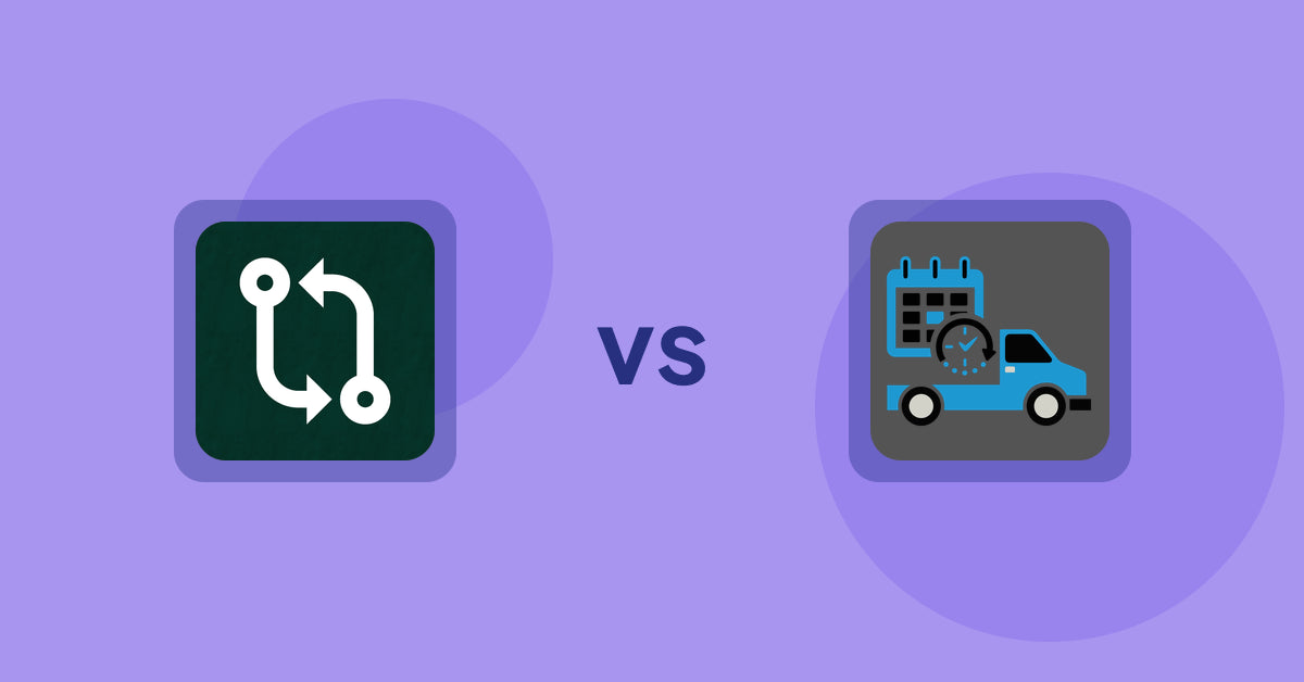 Shopify Product Display Apps: Compareder ‑ Product Compare vs H3 Estimated Delivery
