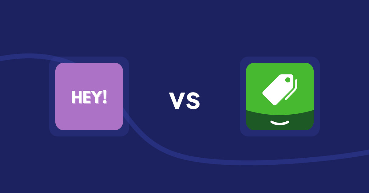 Shopify Product Display Apps: Hey! Product Page Banner& Text vs VIBE Shoppable Instagram Feed