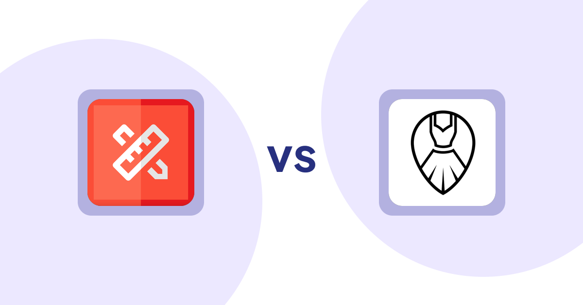 Shopify Product Display Apps: RT: Size Chart, Size Guide vs AI Stylist