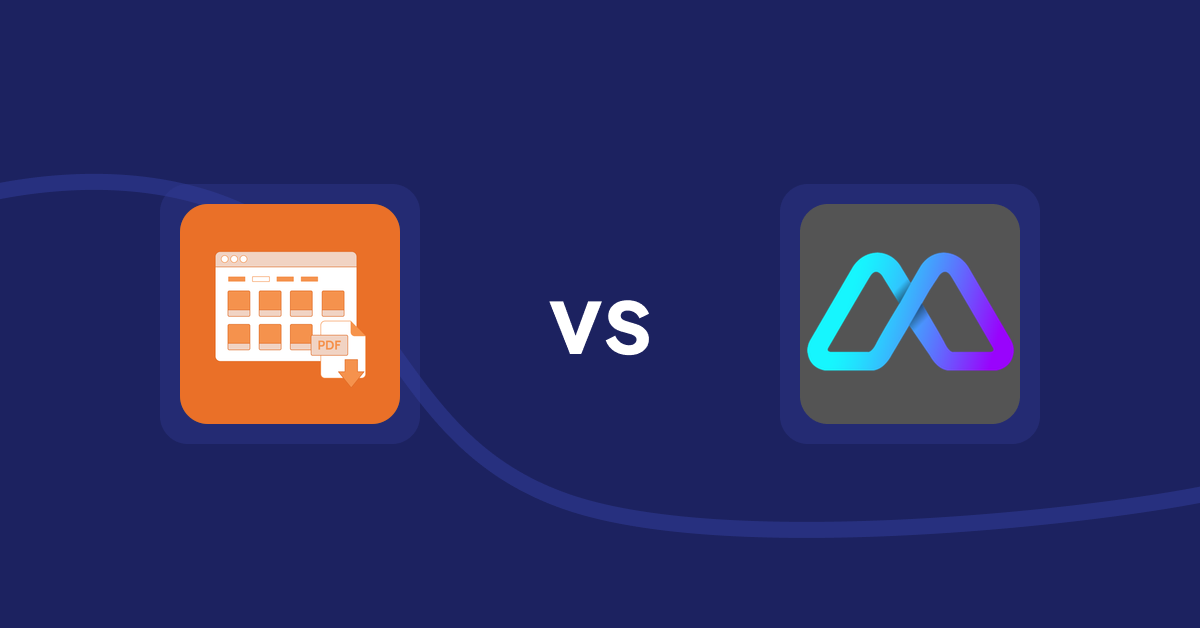 Shopify Product Display Apps: Meetanshi PDF Product Catalog vs Metadrob: Create Virtual Store