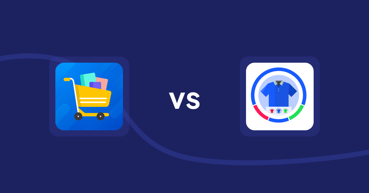 Shopify Product Display Apps: Prezen Wholesale Order vs EVS ‑ Easy Variation Swatches